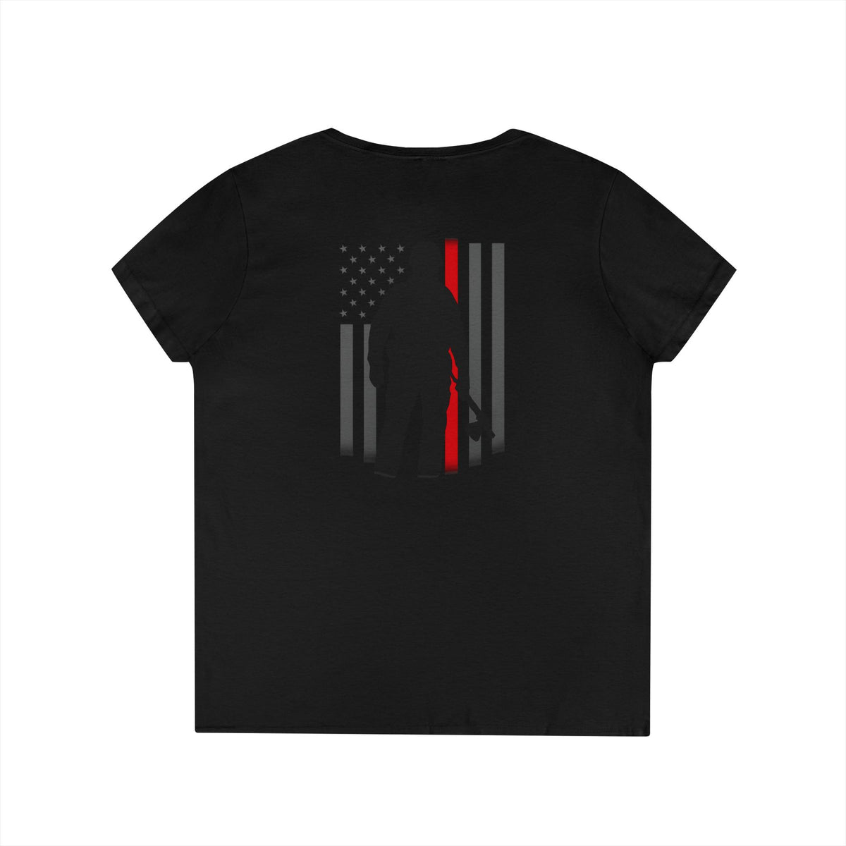 Women’s Thin Red Line V-Neck | Ashen Valor