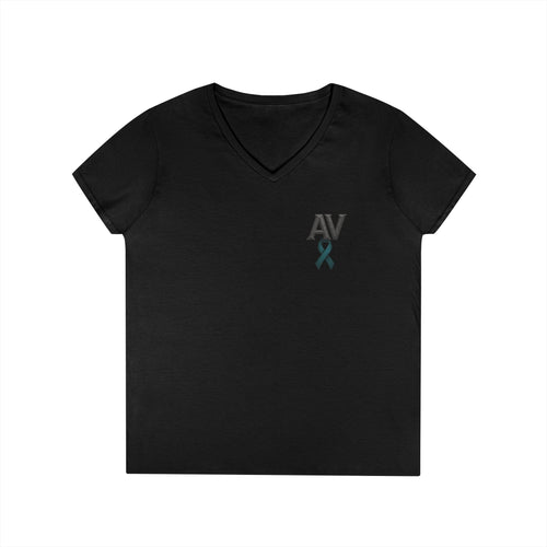 Ashen Valor Women’s “Not All Wounds Are Visible” V-Neck Tee