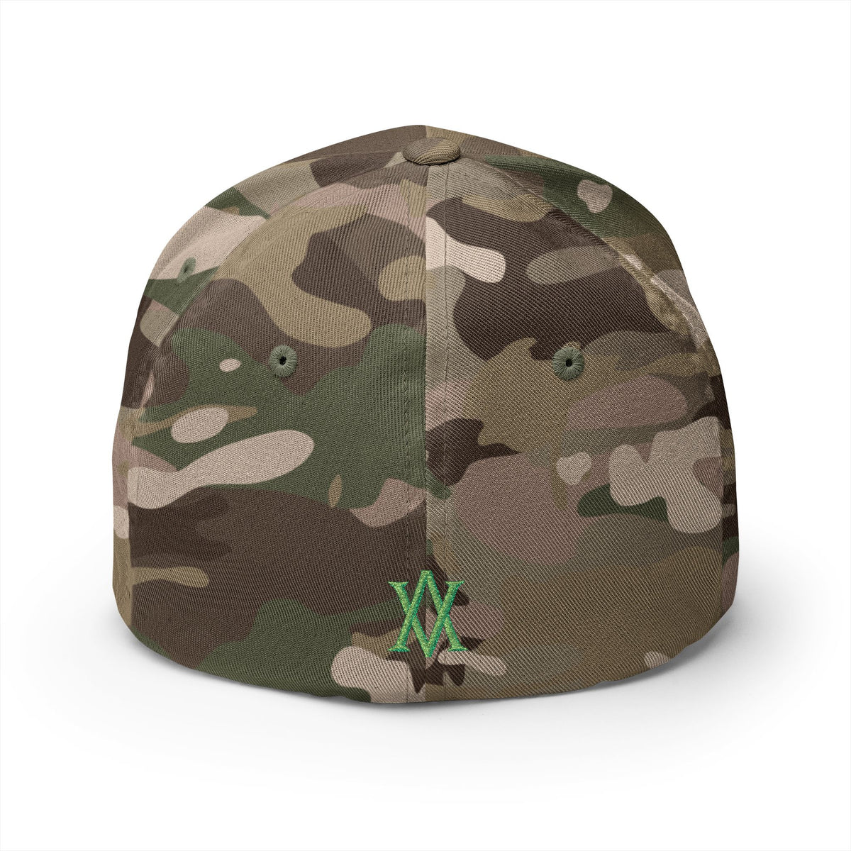 Ashen Valor Thin Green Line Flexfit Hat