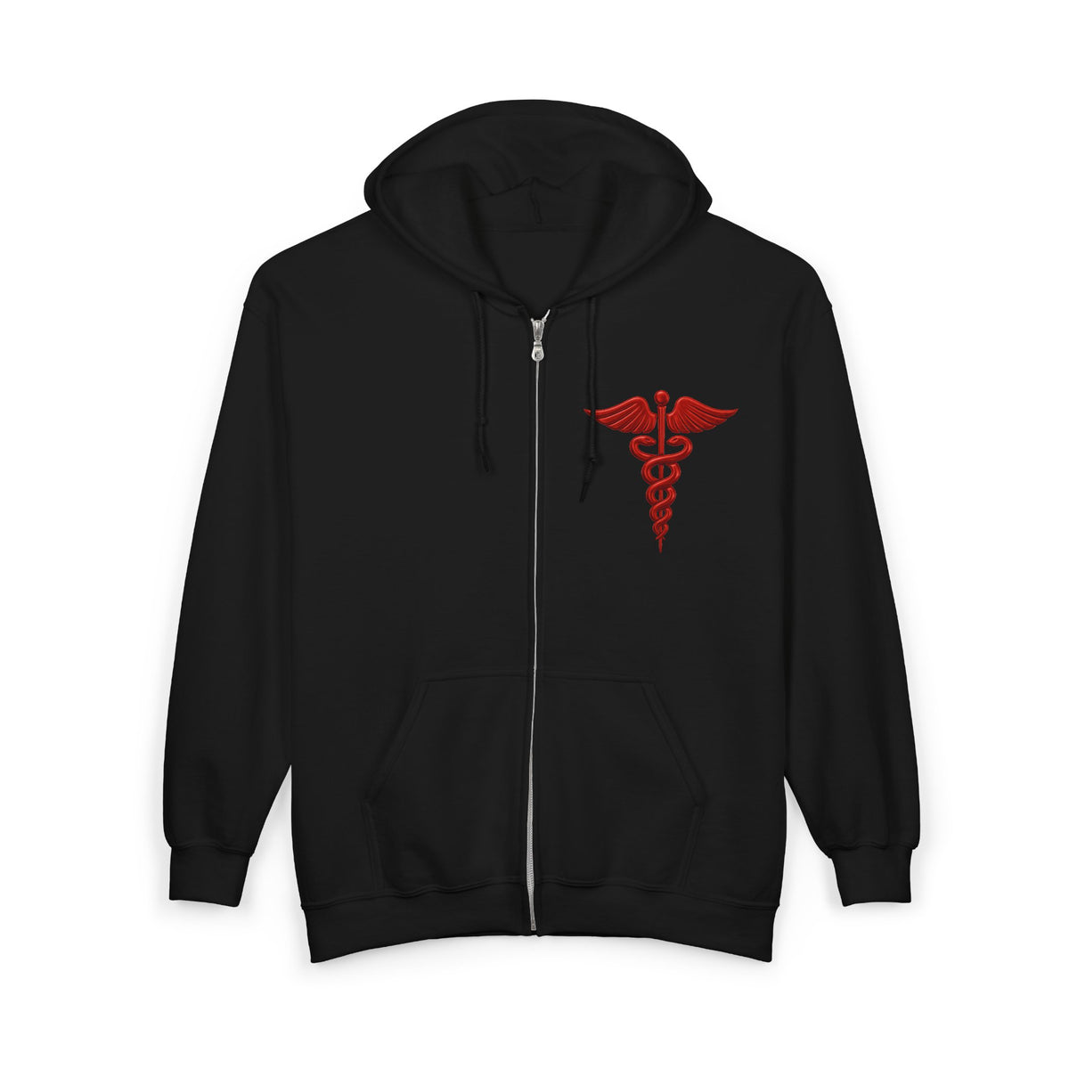 Ashen Valor • Medical Hero Zip Hoodie
