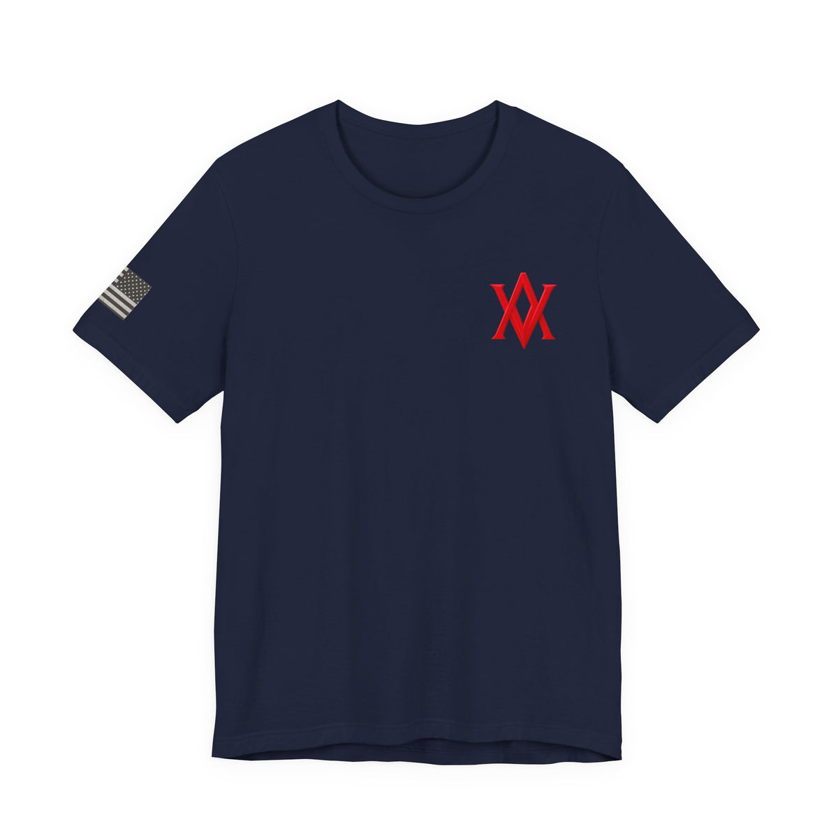 🔴 Thin Red Line T-Shirt | Ashen Valor