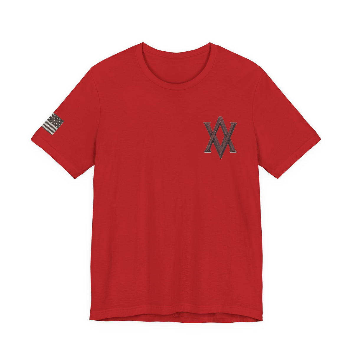 🔴 Thin Red Line T-Shirt | Ashen Valor