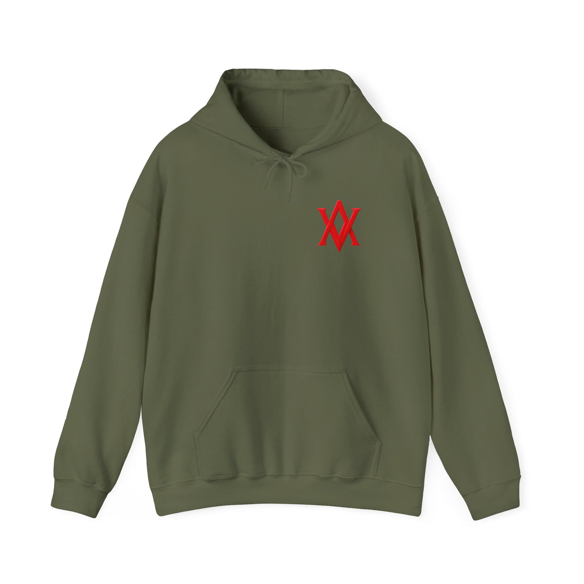 Thin Red Line Hoodie | Ashen Valor