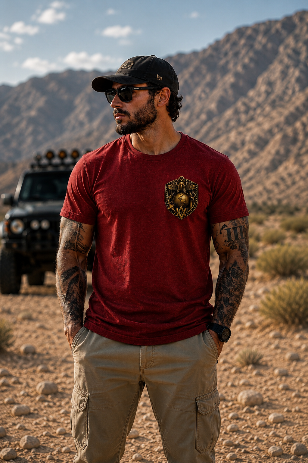 Marine Corps 250th Anniversary T-Shirt — Semper Fidelis Veteran Tribute Tee