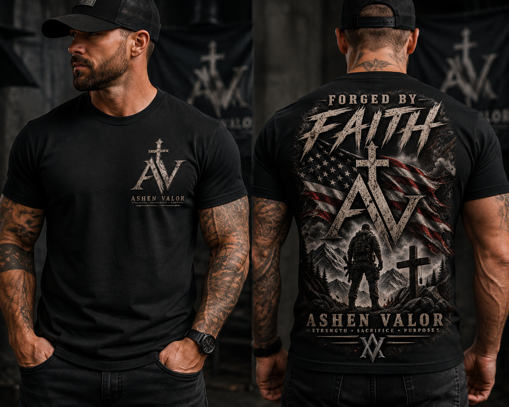Forged by Faith — Warrior Tee