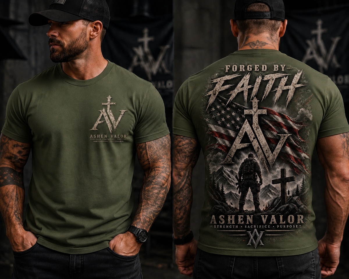 Forged by Faith — Warrior Tee