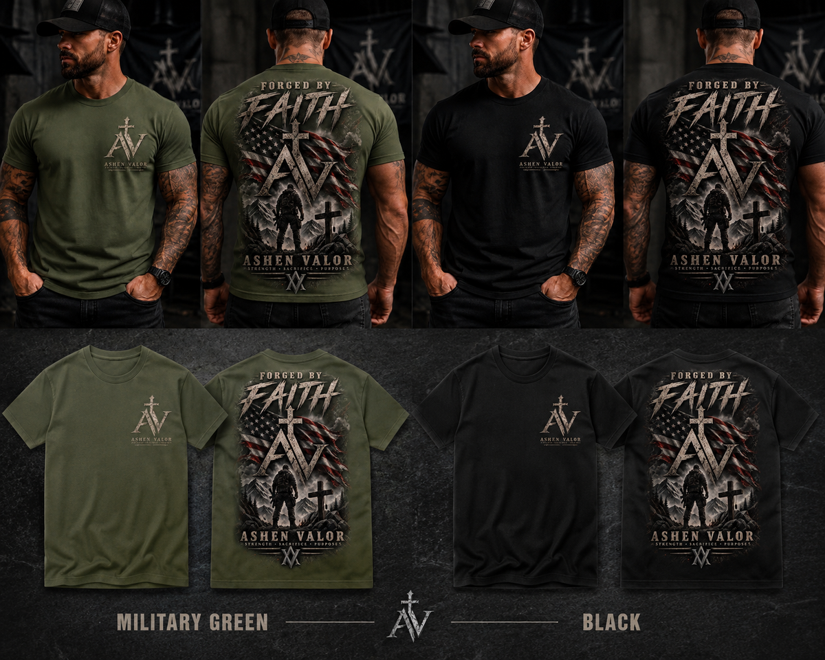Forged by Faith — Warrior Tee