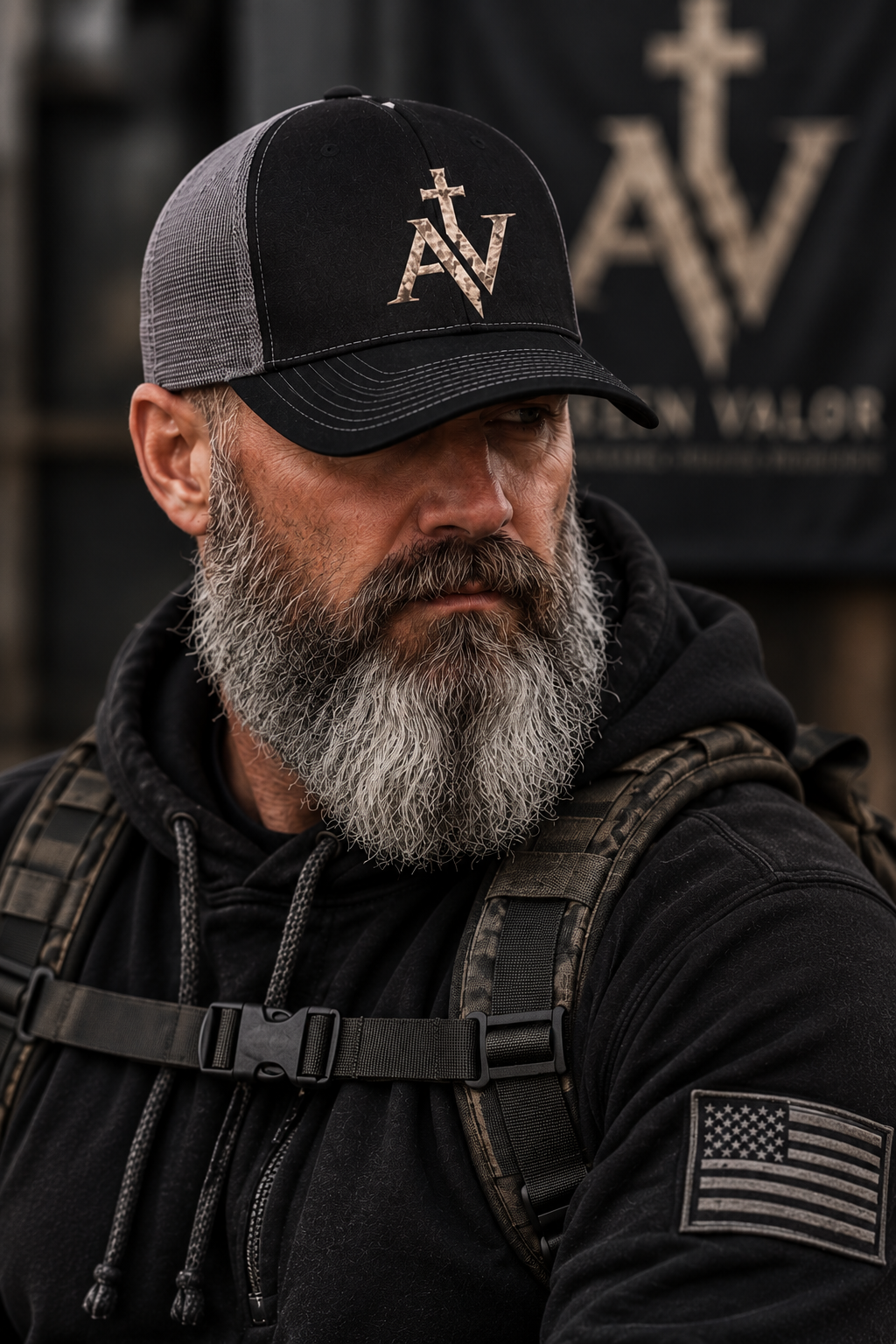 Forged by Faith AV Trucker Hat