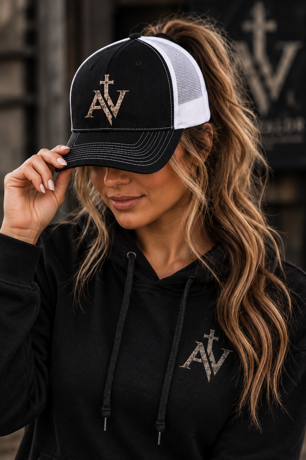 Forged by Faith AV Trucker Hat