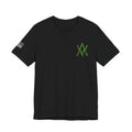 Forged in Honor Thin Green Line T-Shirt | Ashen Valor