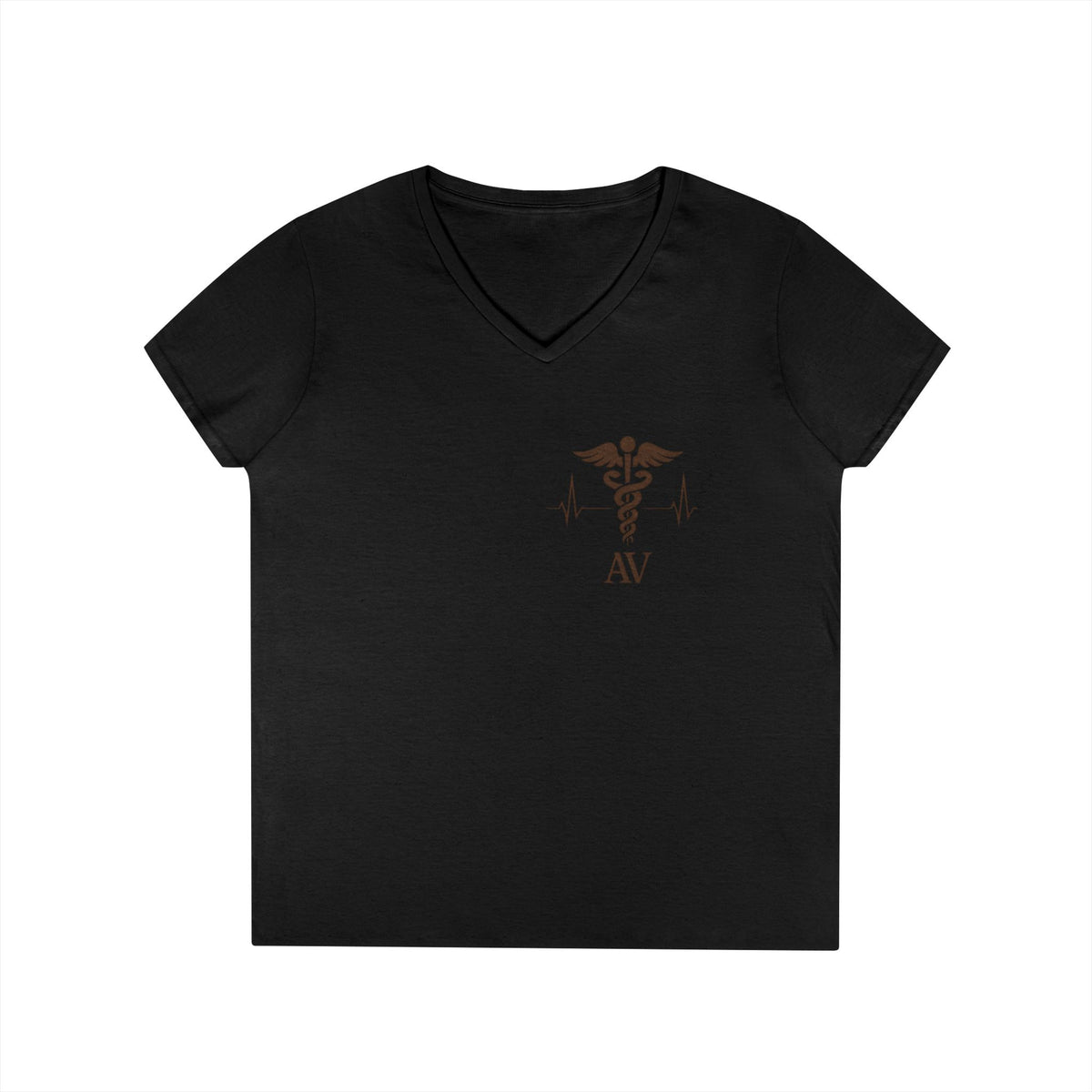 Ashen Valor “Nurses Never Break” Tee – Women’s V-Neck