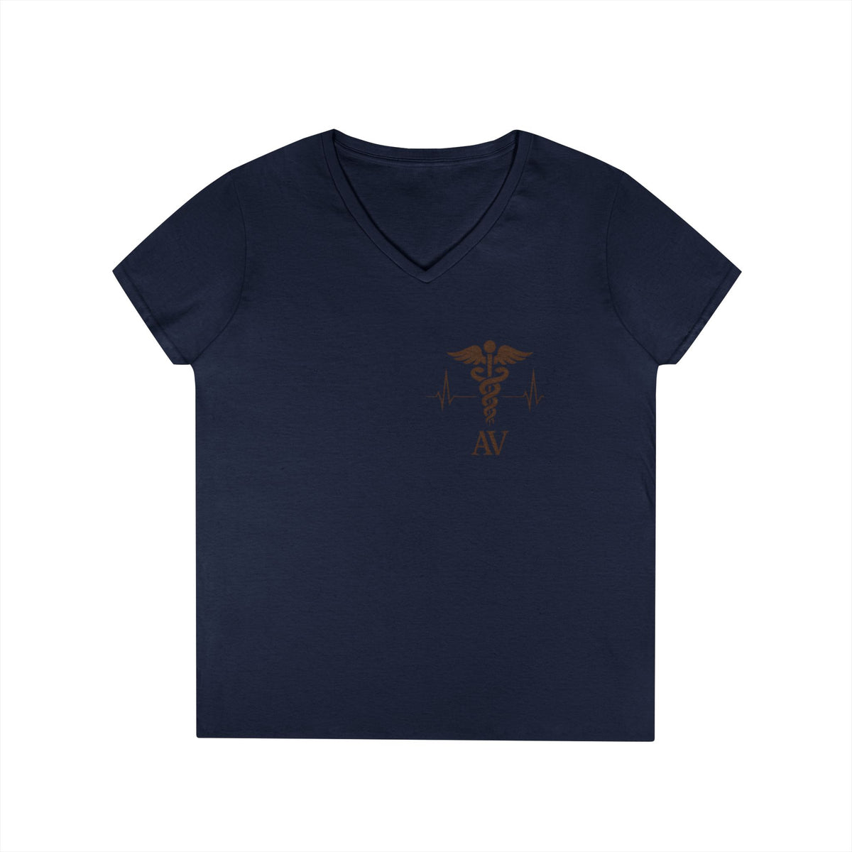 Ashen Valor “Nurses Never Break” Tee – Women’s V-Neck