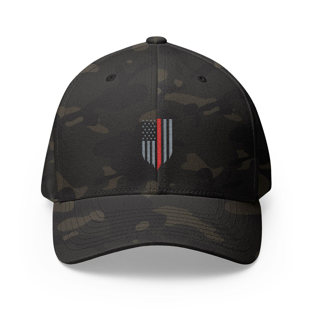 Thin Red Line Flexfit Hat | Ashen Valor
