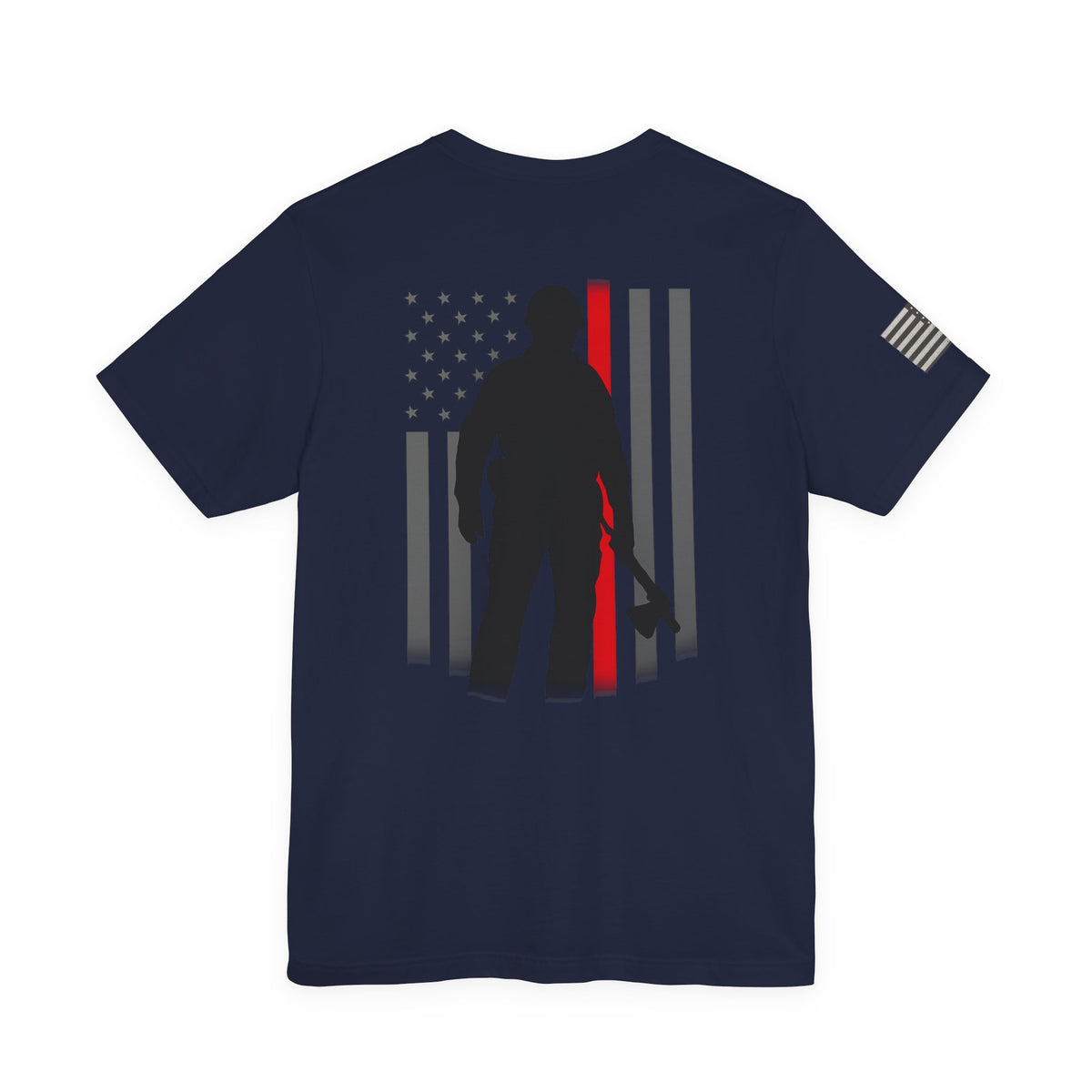 🔴 Thin Red Line T-Shirt | Ashen Valor