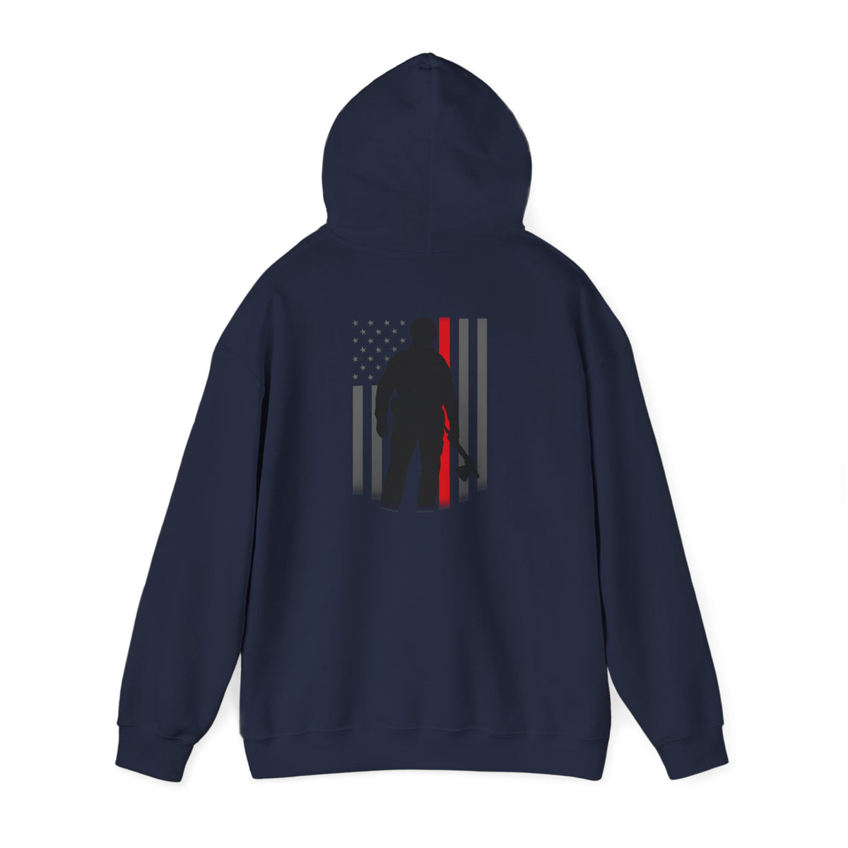 Thin Red Line Hoodie | Ashen Valor