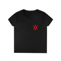 Women’s Thin Red Line V-Neck | Ashen Valor