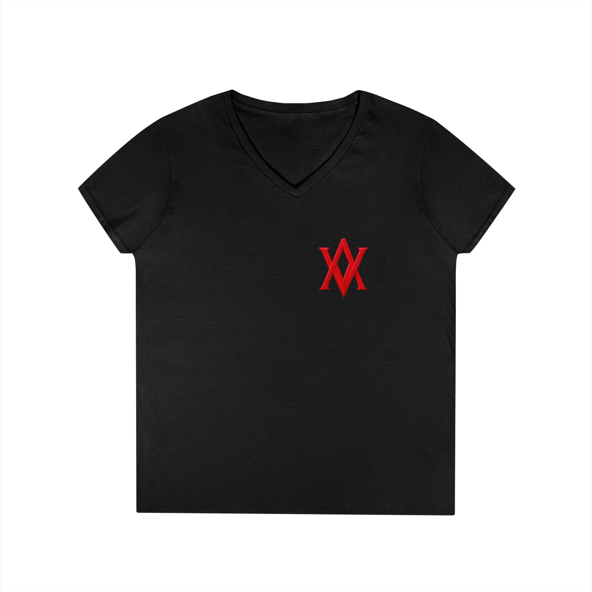 Women’s Thin Red Line V-Neck | Ashen Valor