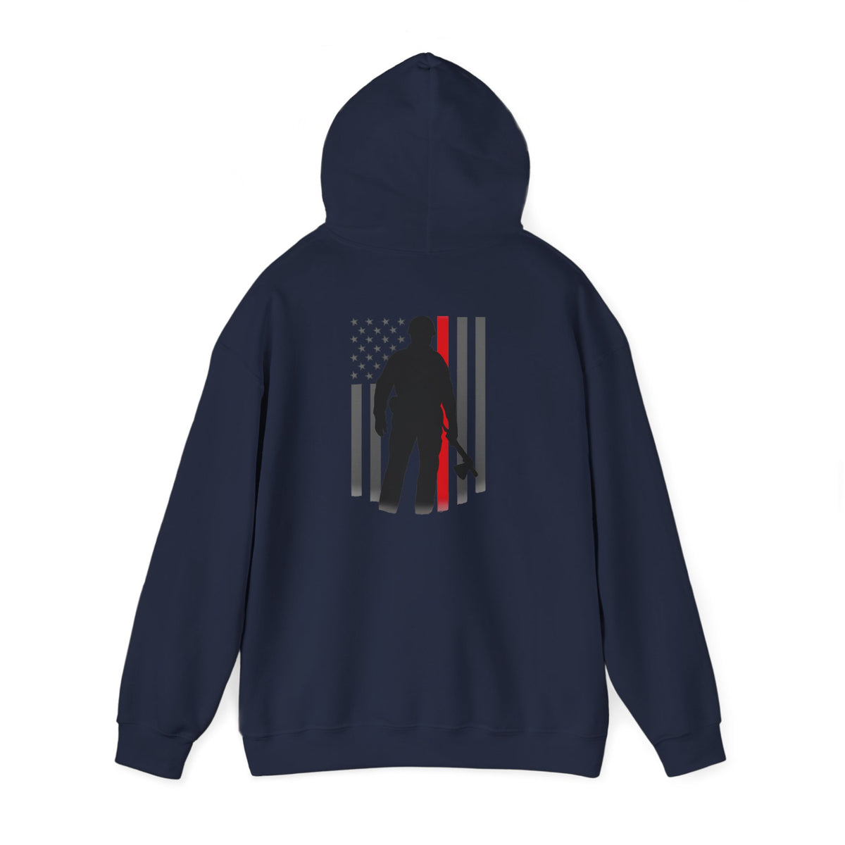 Thin Red Line Hoodie | Ashen Valor