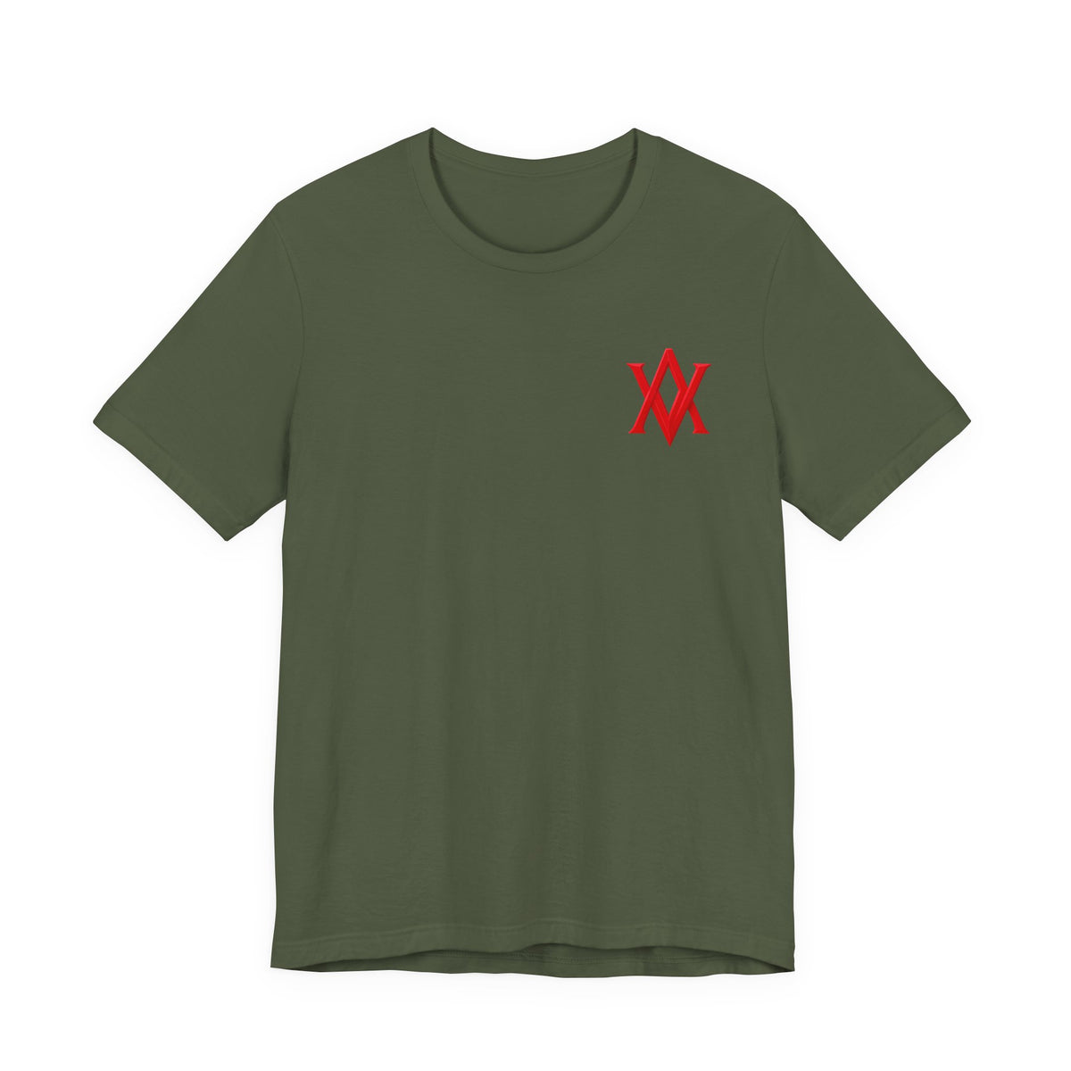 Ashen Valor Thin Red Line T-Shirt