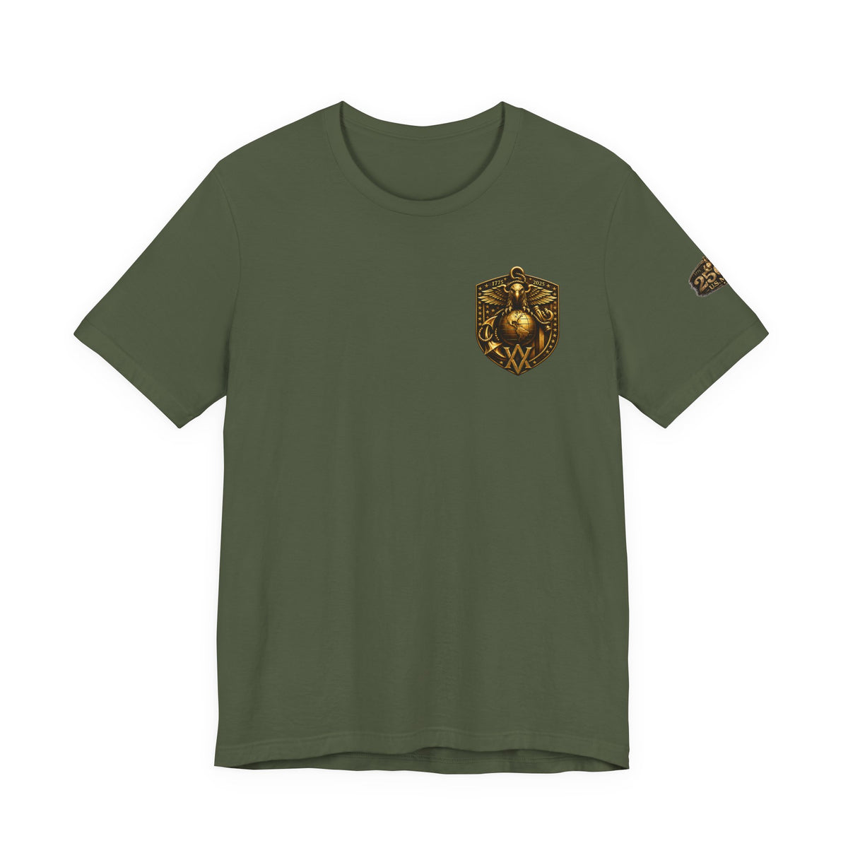 Marine Corps 250th Anniversary T-Shirt — Semper Fidelis Veteran Tribute Tee