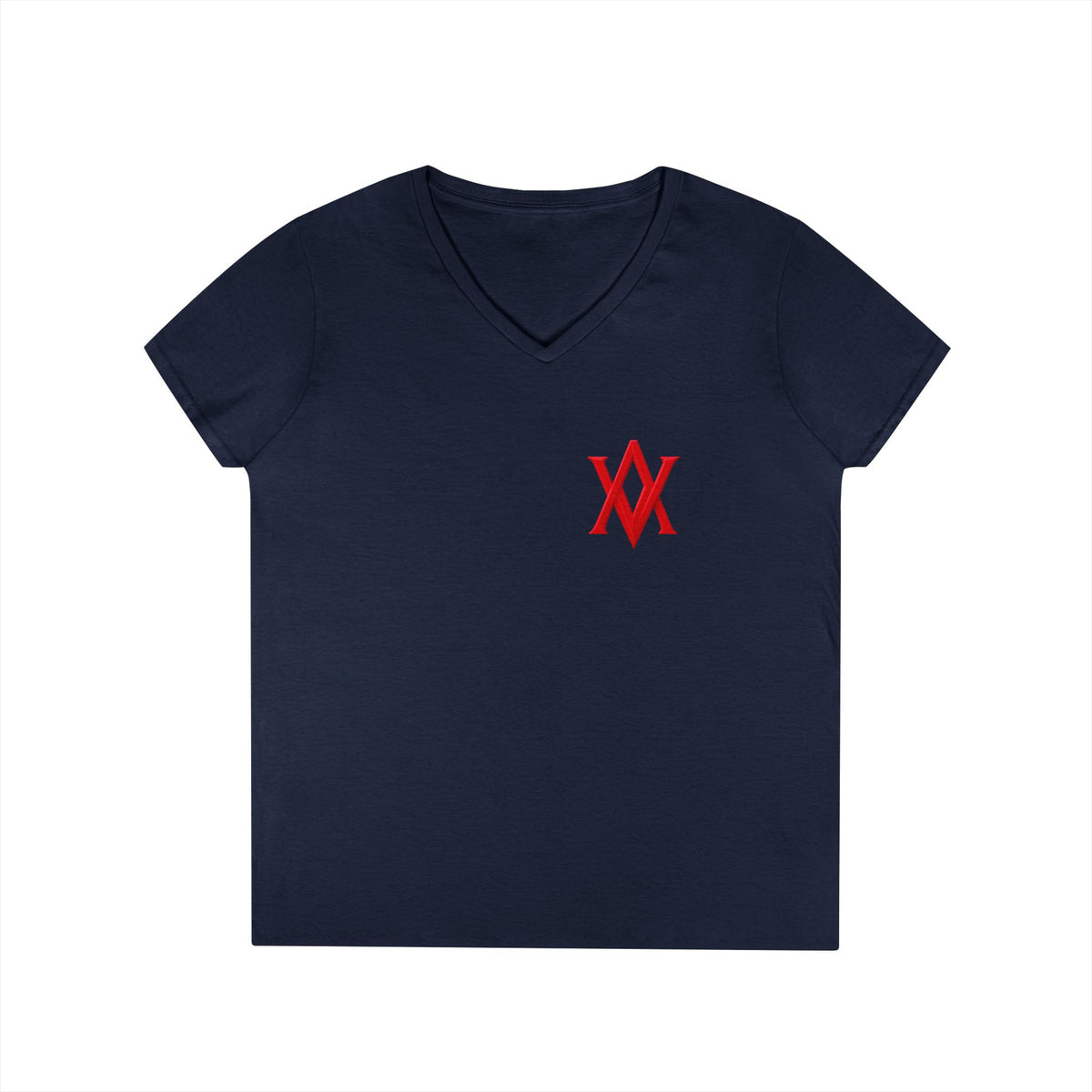 Women’s Thin Red Line V-Neck | Ashen Valor